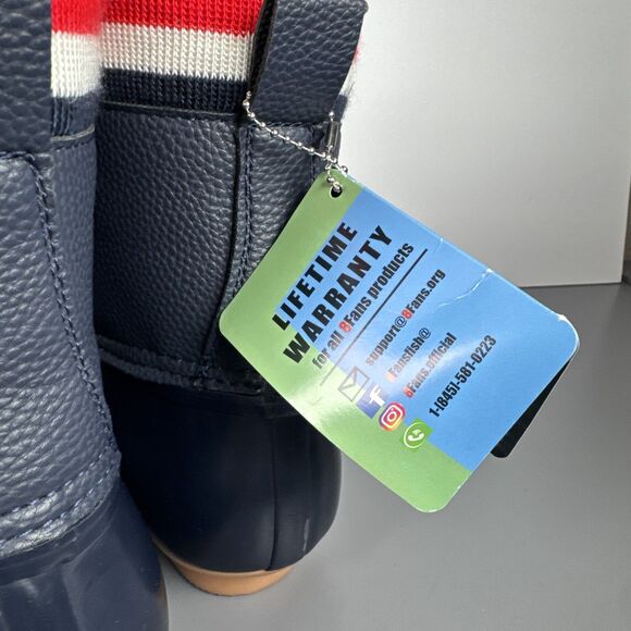 8 Fans Women's Size 10 Duck‎ Boots Waterproof Ankle Rain Insulated Shoes -flaw - Picture 6 of 14